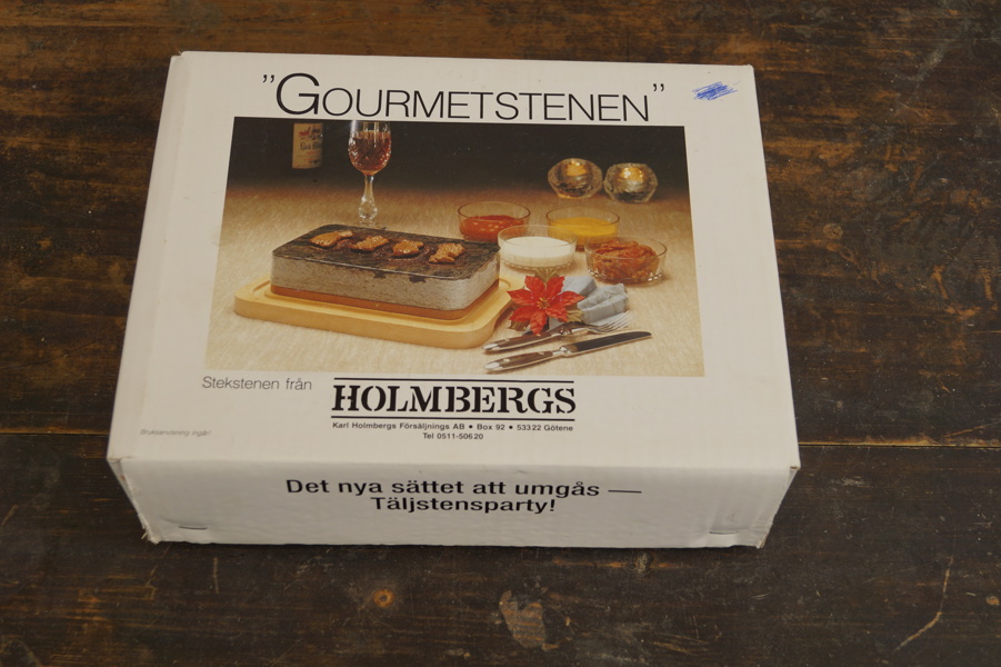 Steksten Gourmetstenen Holmbergs. A164