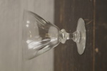 5st Glas på fot och 6st blå glas. G26