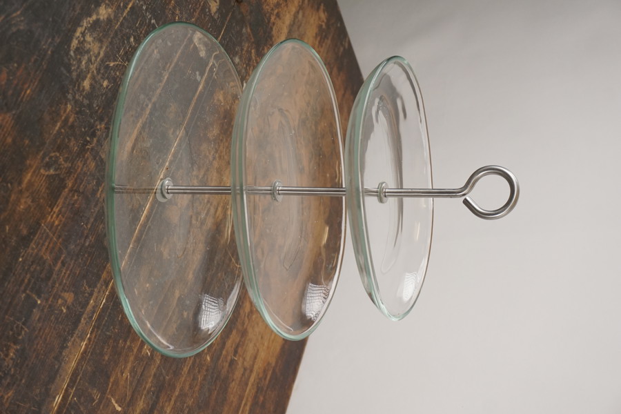 Våningskakfat IKEA Kvittera i glas. G63/