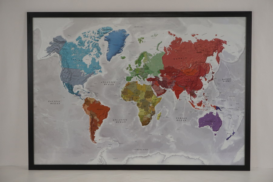 Norstedts världskarta. M60/