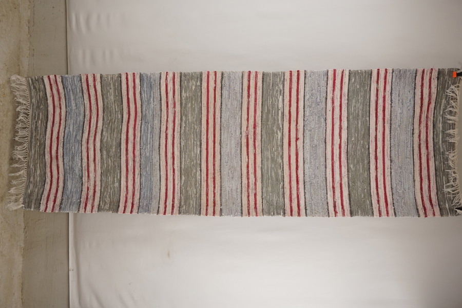 Trasmatta 68x205cm röd mm. B233/