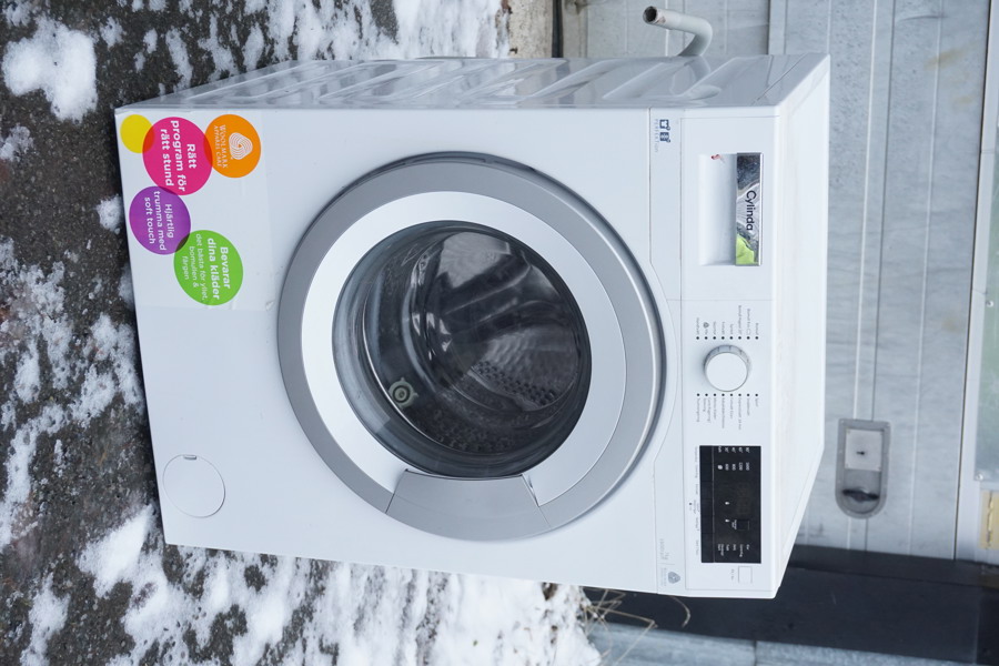 Cylinda 7kg tvättmaskin defekt B122