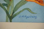 A-M Agerberg akvarell 35x44. M15