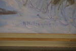 M. Hallengren Vinterlandskap 79x59. M32