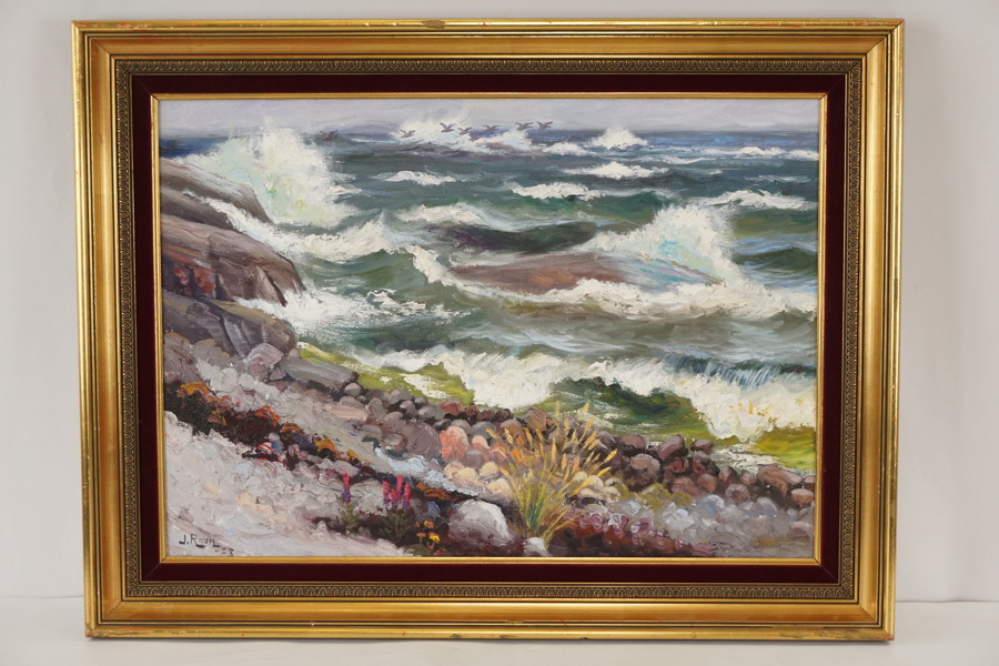 Johannes Ravn Biskopsö 78x59. M33