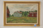 Göte Hennix - Gård 71x49. M48