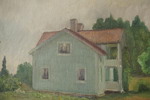 Göte Hennix - Gård 71x49. M48