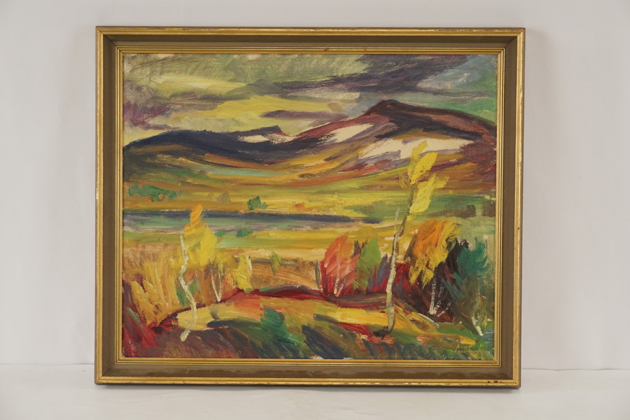 E Westberg. Fjällsjö 69x57. M59