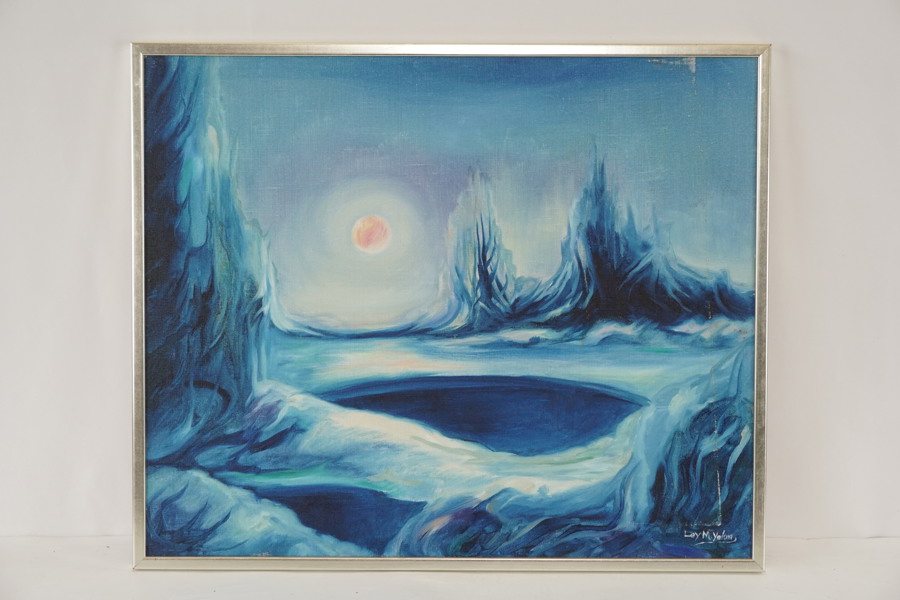 Ley Muammer Yalcin -Måne 68x56. M60