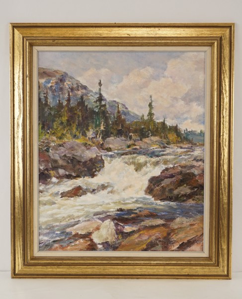 Johan Bladh -Flod 60x69. M75