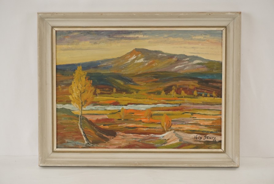 Nils Sture -Fjäll 59x45. M80