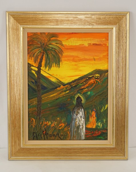 V. Aaltona -Jesus 45x55. M89