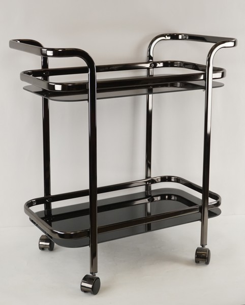 Serveringsvagn svart. B173