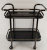 Serveringsvagn svart. B173