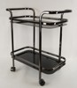 Serveringsvagn svart. B173