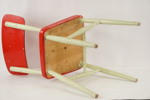 Stol röd. B178