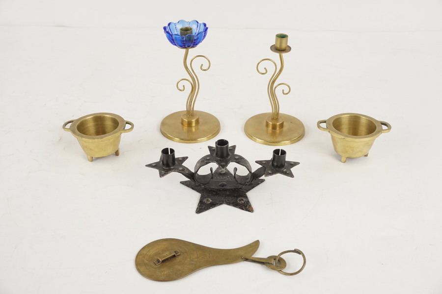 Äldre Brevvåg i messing mm.  A144