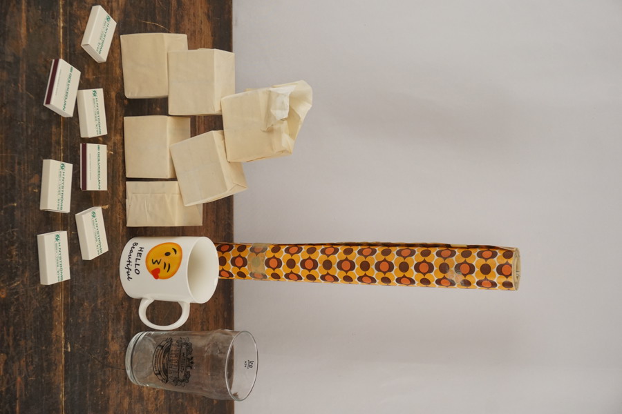 Vintage Decroglaze Klisterpapper, Tändstickor mm. A171