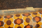 Vintage Decroglaze Klisterpapper, Tändstickor mm. A171