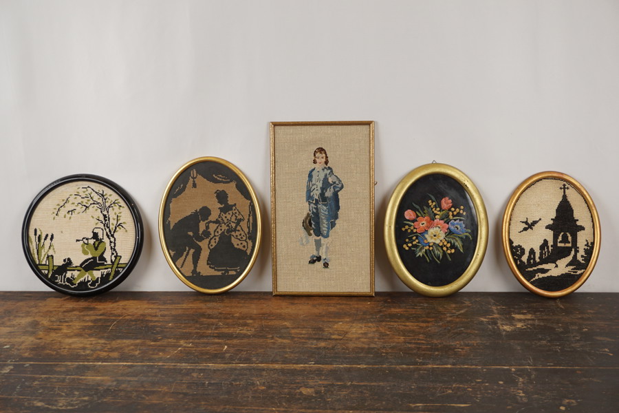 5st virkade tavlor. A75/