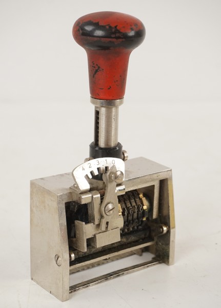 Numerisk Stämpel. C6