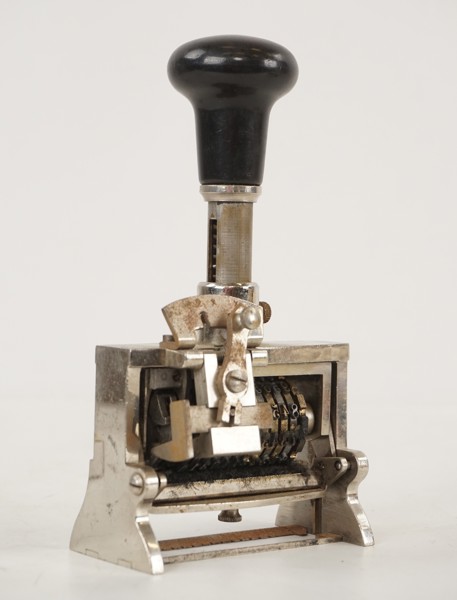 Numrerings stämpel. C7