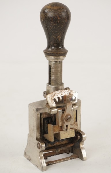 Numerisk stämpel. C9