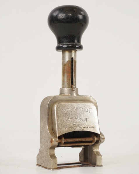 Numerisk stämpel. C10