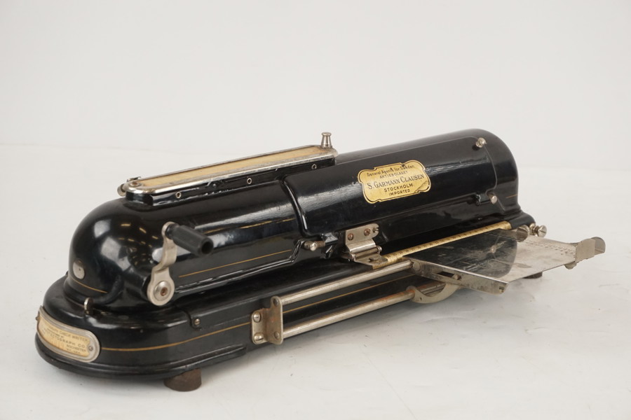 Antik Checkskrivare Protectograph USA. C16