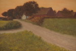 Wilhelm Widell - Bondgård 74x56. M42/