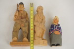 4st Träfigurer fåglar mm. A15