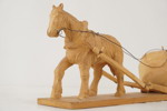 Träskulptur häst. A32