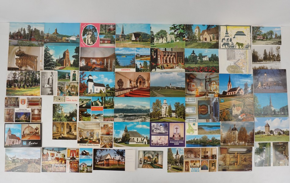 Brevkort/vykort Sunne mm. A51