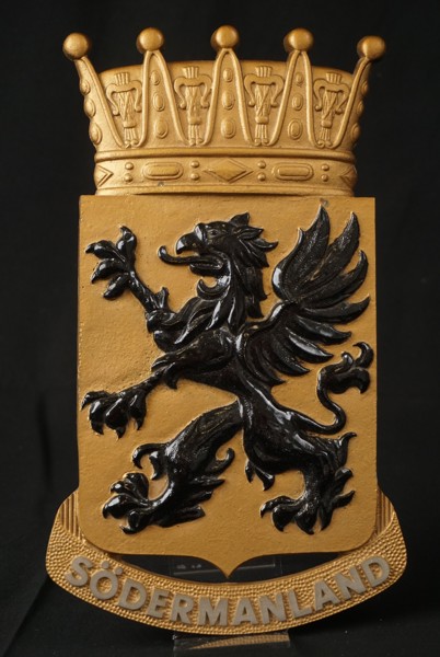 Södermanland stadsvapen. A75