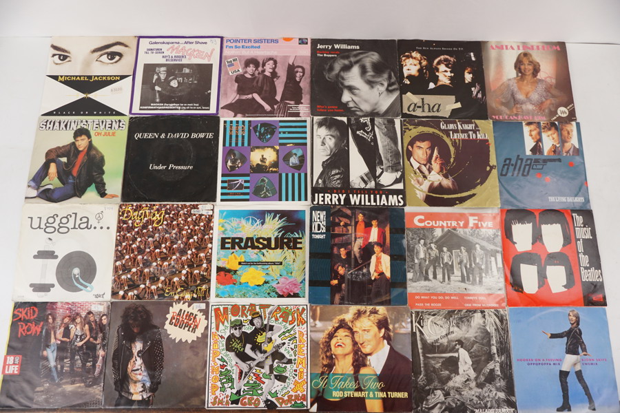 24st EP/singlar Rod Stewart & Tina Turner mm. A80