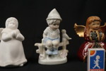 Vintage angelfigurer i porslin/keramik. G37/
