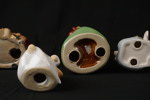 Vintage angelfigurer i porslin/keramik. G37/