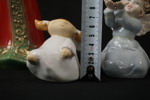 Vintage angelfigurer i porslin/keramik. G37/