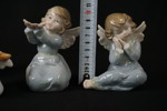 Vintage angelfigurer i porslin/keramik. G37/