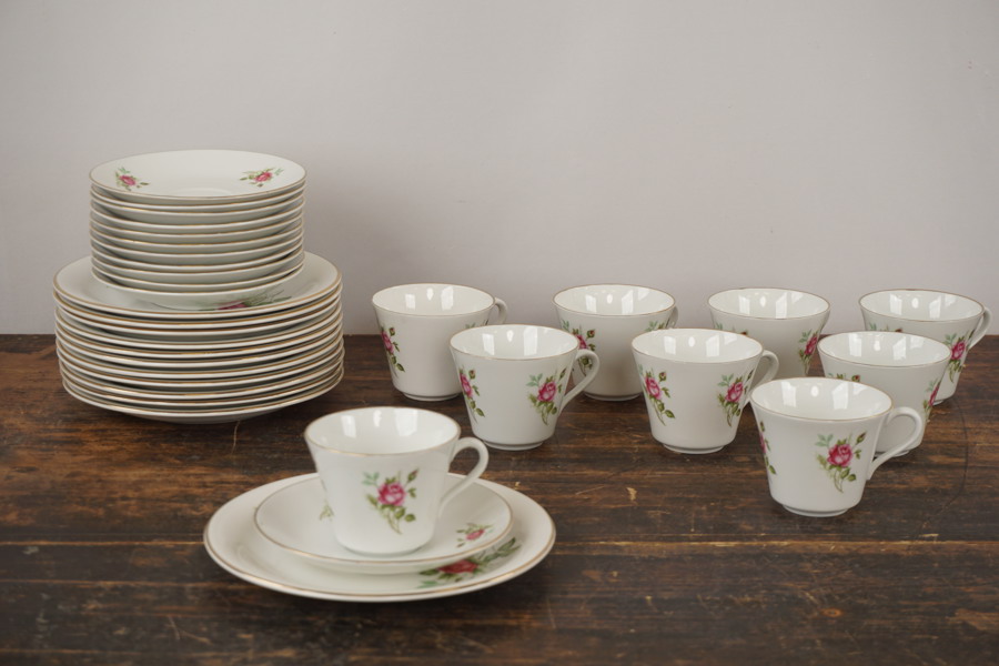 Rörstrand Rosamunda theservis. G28/