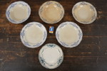 6st Antik tallrikar Örebro Gerda. G29/