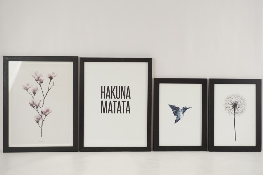 4st Tryck i ramar. BC148/