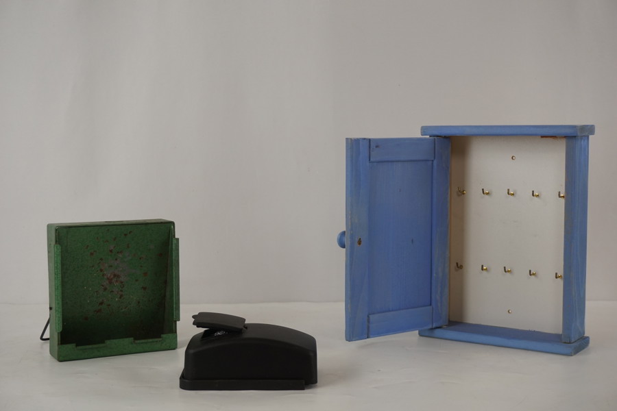 Nyckelskåp kulfång mm. A107