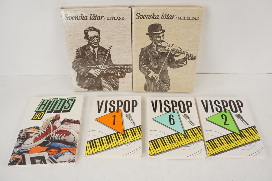 Böcker, Svenska låtar, Nils Andersson mm. A139