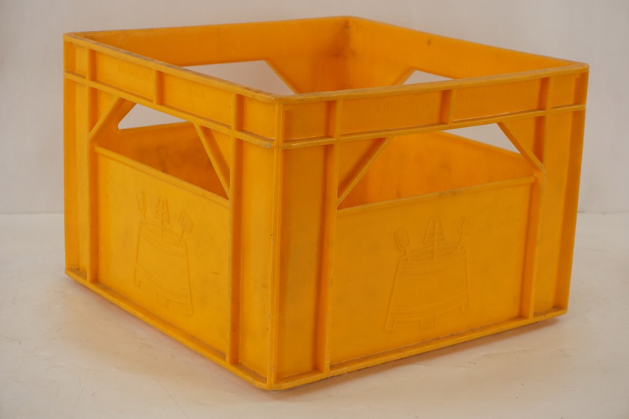 Bryggeriplastlåda orange. B34