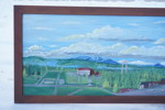 Stor tavla F4 flygflottilj 254x70cm. B98
