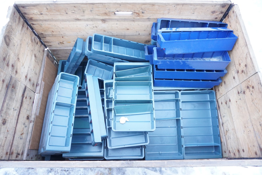 Perstorp 4530 Asortieringslådor blå mm. B101