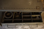 Militär Verkstadsinredning med 4 lådor. B104