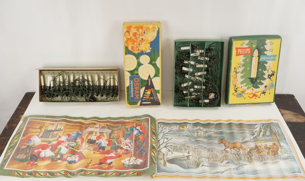 Osram julgransbelysning mm. BC58