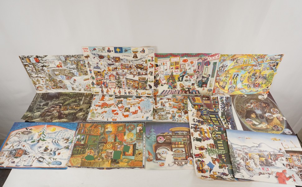 Julkalendrar AB Rotopress 1967 mm. BC59